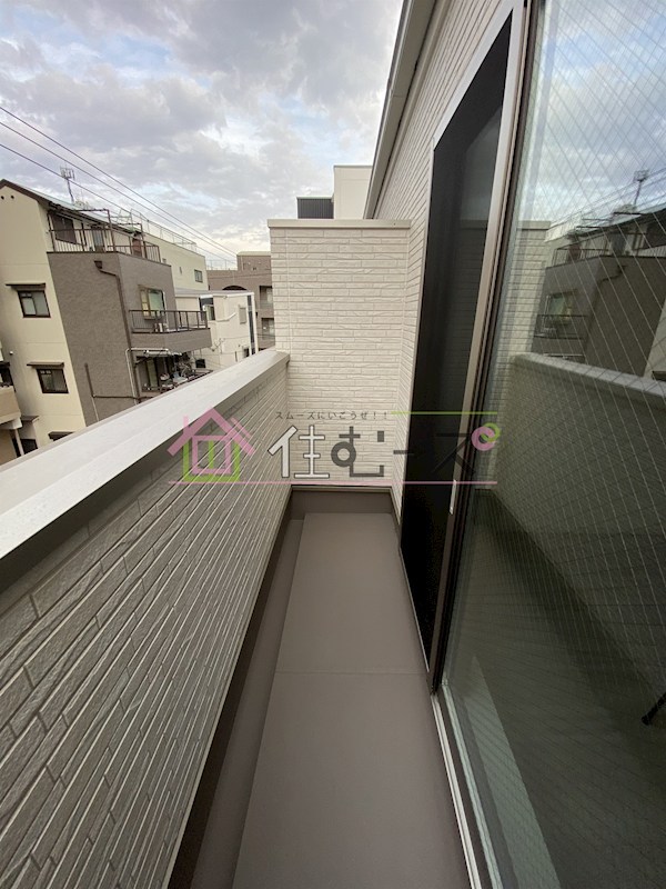 東中本2丁目テラスハウス ベランダ