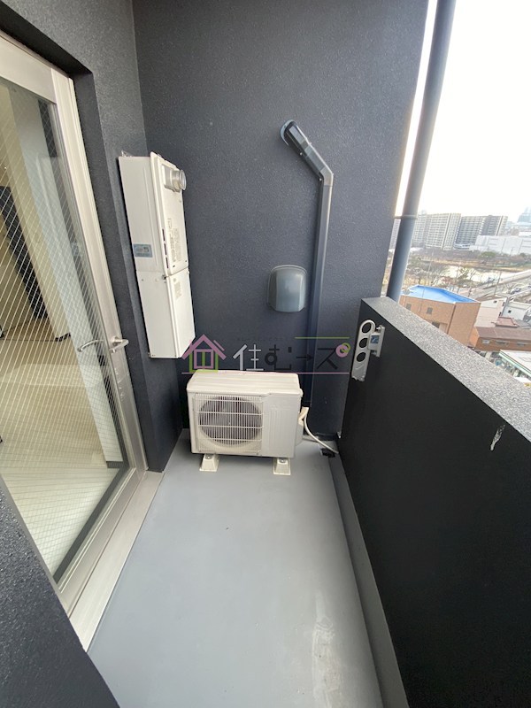 グランパシフィック毛馬 ベランダ