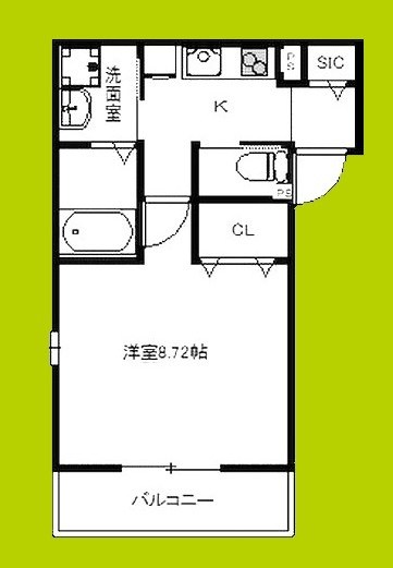 KTIレジデンス若江岩田Ⅱ 間取り