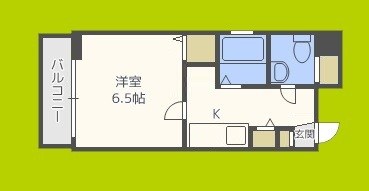ジュネス東住吉 間取り