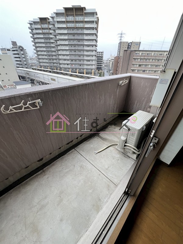 ジュネス東住吉 ベランダ