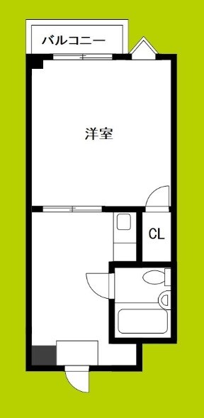 グランビルドアビコⅡ 間取り