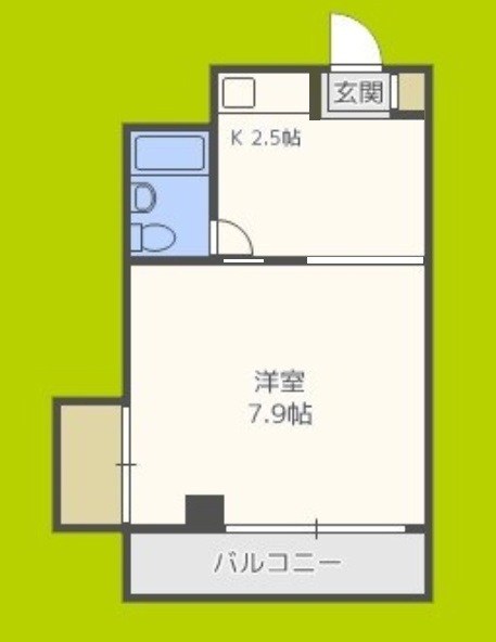 マンションサンローズ 間取り