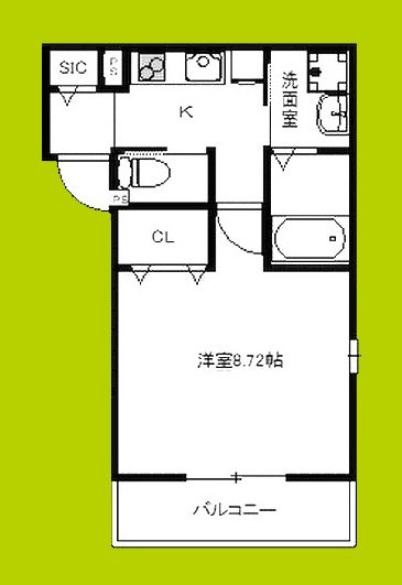KTIレジデンス若江岩田Ⅱ 間取り