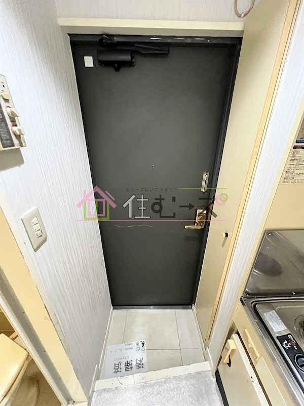 キャンパスコート東住吉  玄関