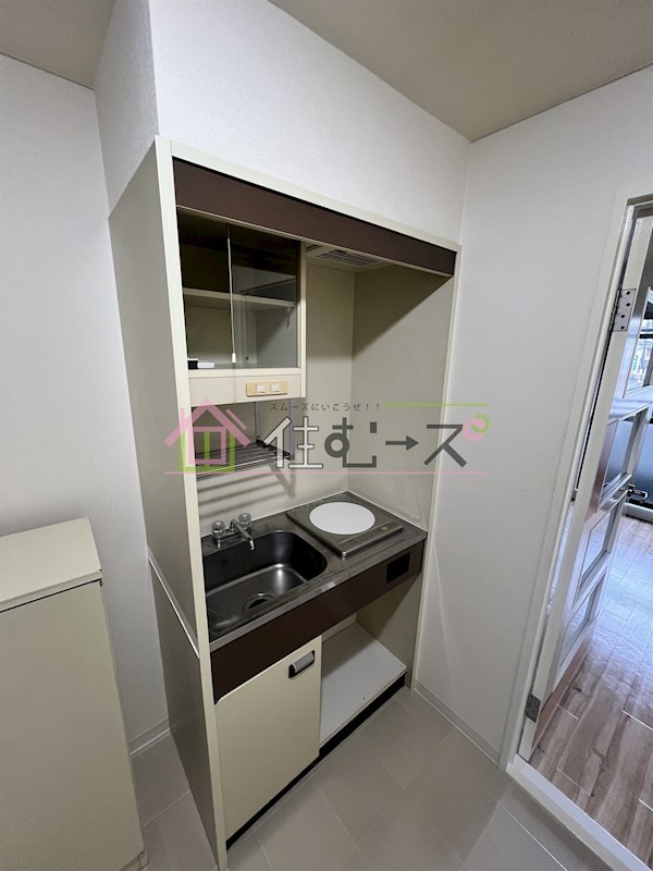 ビロウズコマガワパート1 キッチン