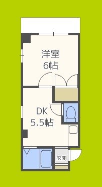 エクラ針中野 間取り