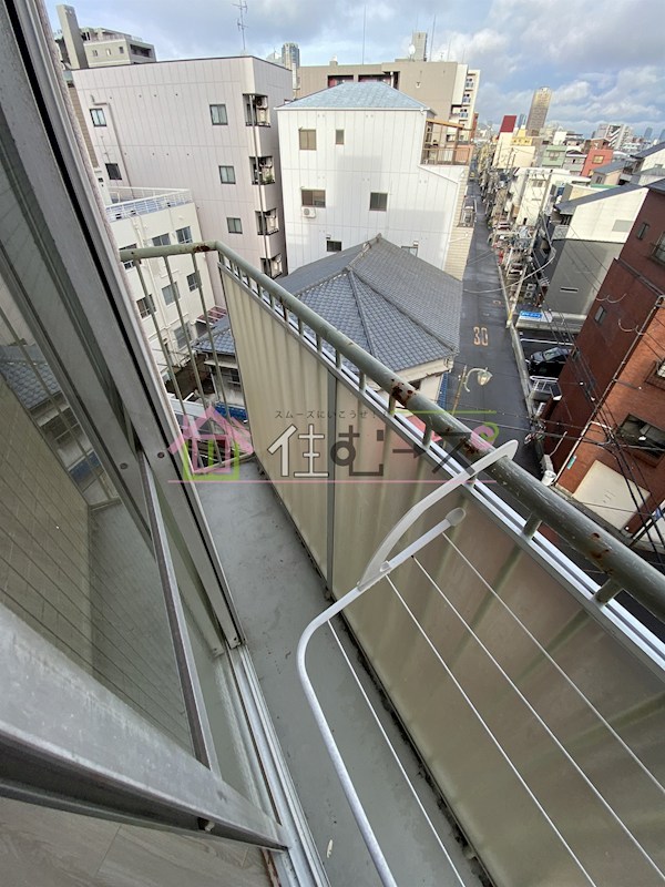 順天ハイツ ベランダ