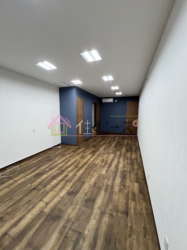 山坂5丁目事務所兼住居 リビング