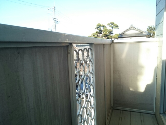 エルディムナカタ ベランダ