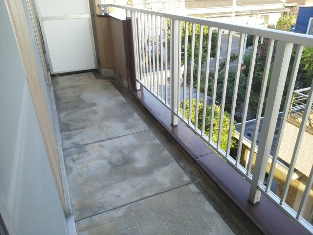 ハピネス坂口 ベランダ