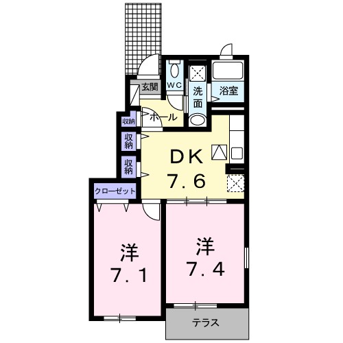 レジデンス根来 間取り