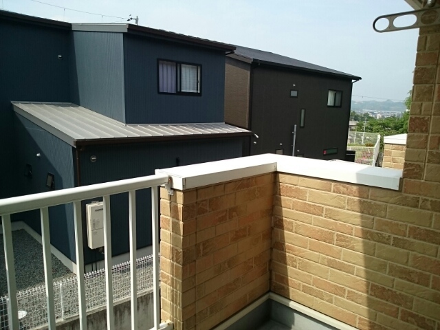 ブライトヒルズＢ ベランダ