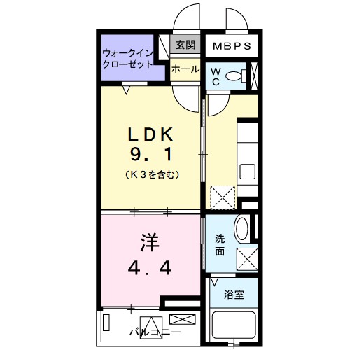 パルク栄光 間取り