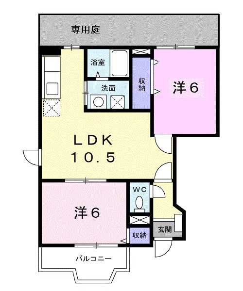 ロイヤル・ハウス 間取り