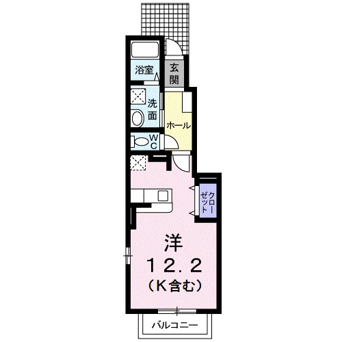 エスポワール　Ａｙａ　Ⅰ 間取り