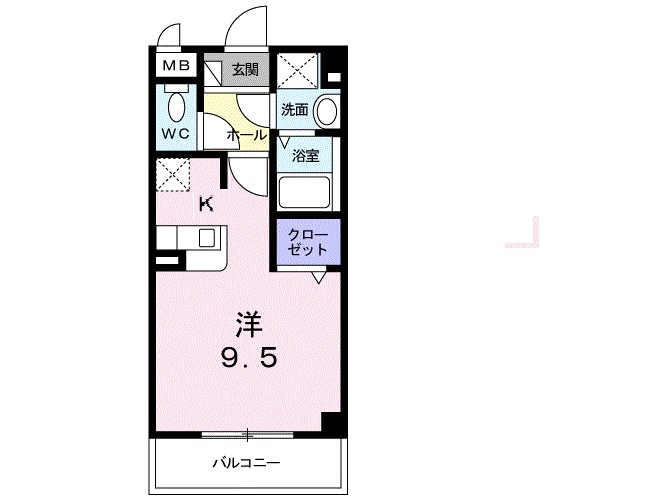 ジュネスＯ．Ｃ．Ｕ 間取り