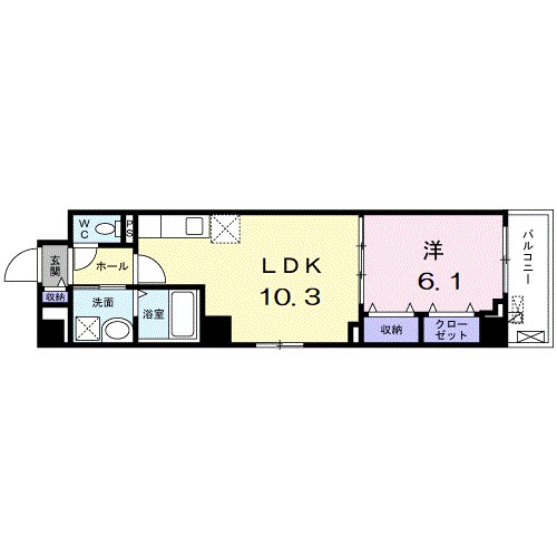 メゾン大淀 間取り