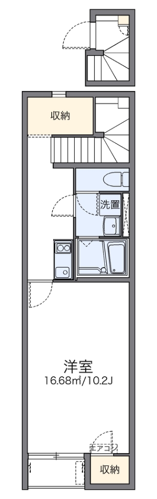 レオネクスト西宮北六番館 間取り