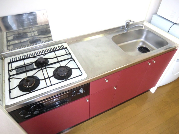 レオパレスローズパイン キッチン