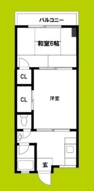 マンション太平2号館 間取り