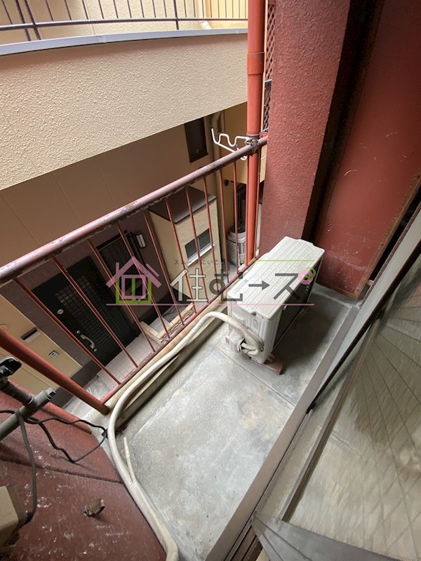 宝マンション ベランダ