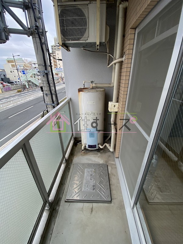 メビウス佃レジデンス ベランダ