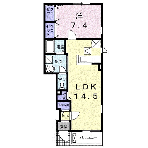 リッツジュンⅡ 間取り