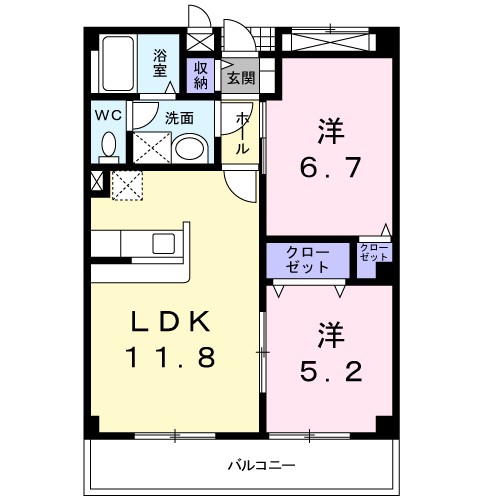 グレイス恵風 間取り