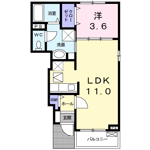 サニープレイスⅡ 間取り