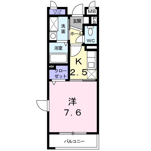セトル壱番館 間取り