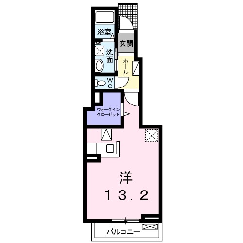 プラシード　グランツ　Ⅱ 間取り