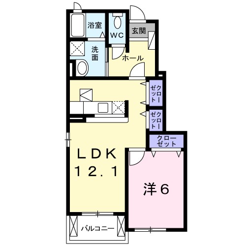 エアリーレジデンス・芝生 間取り