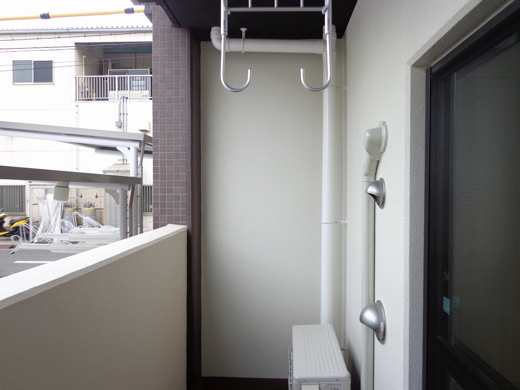 ハックベリー茨木南 ベランダ