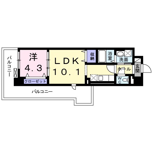 サンプラザ　茨木 間取り
