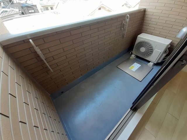 ハイツ　ユベーレン ベランダ