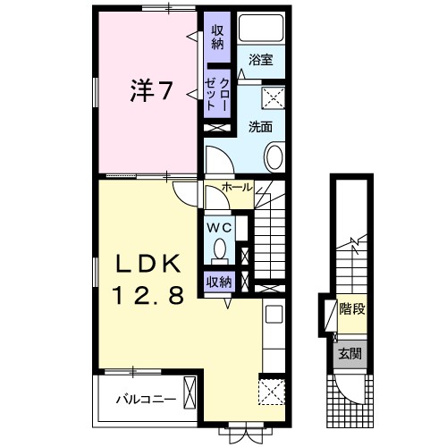 カーサ・カルムⅡ 間取り