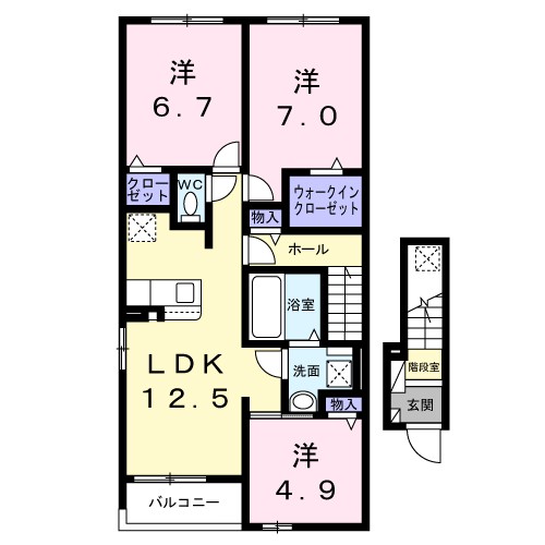 イースト　メゾン 間取り
