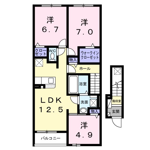 イースト　メゾン 間取り