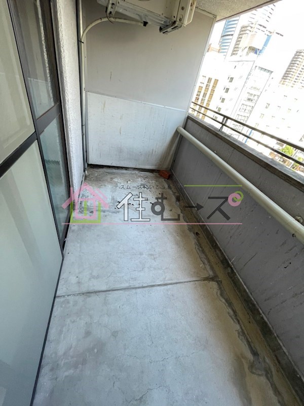 東天満下村ビル ベランダ