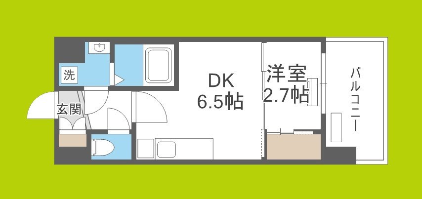 Alivis放出 間取り図