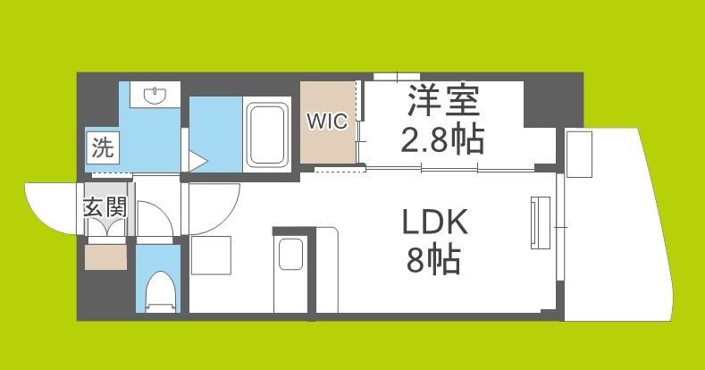 Alivis放出 間取り図