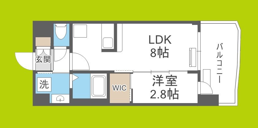 Alivis放出 間取り図