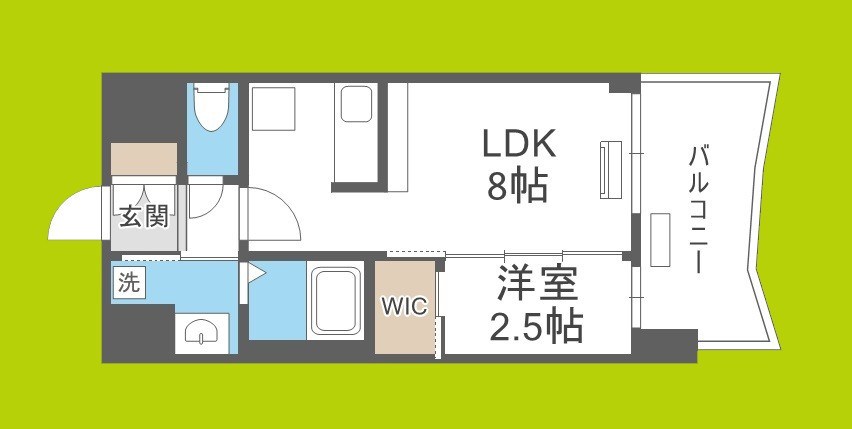 Alivis放出 間取り図