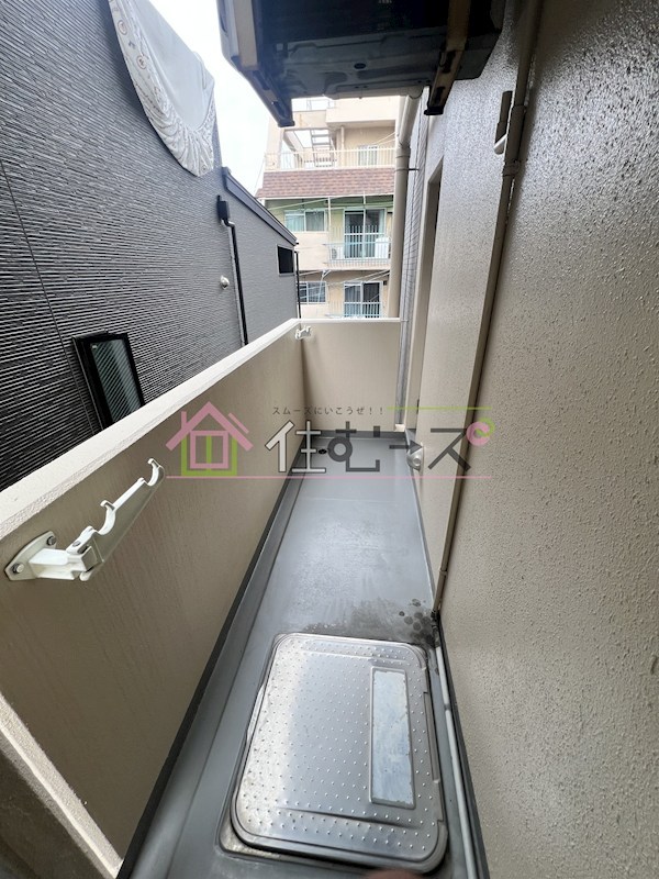 ユニテック十三 ベランダ