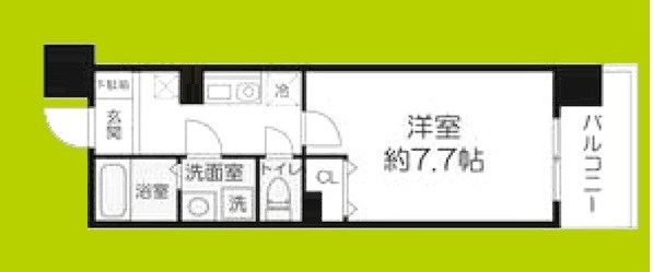 パセオ十三東 間取り