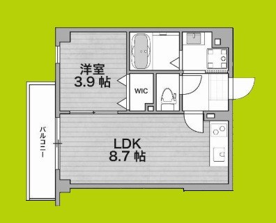 レジデンスコート森ノ宮 間取り図