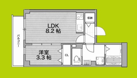 レジデンスコート森ノ宮 間取り図