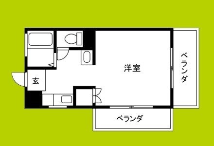 ハイツ松原 間取り