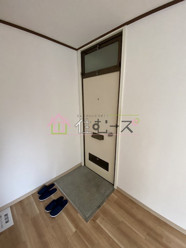 暁マンション 玄関